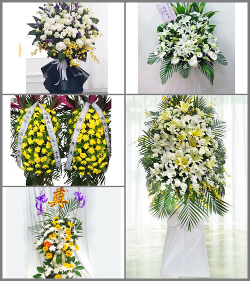 福建三明永安市安砂镇坑口村白事花篮预定